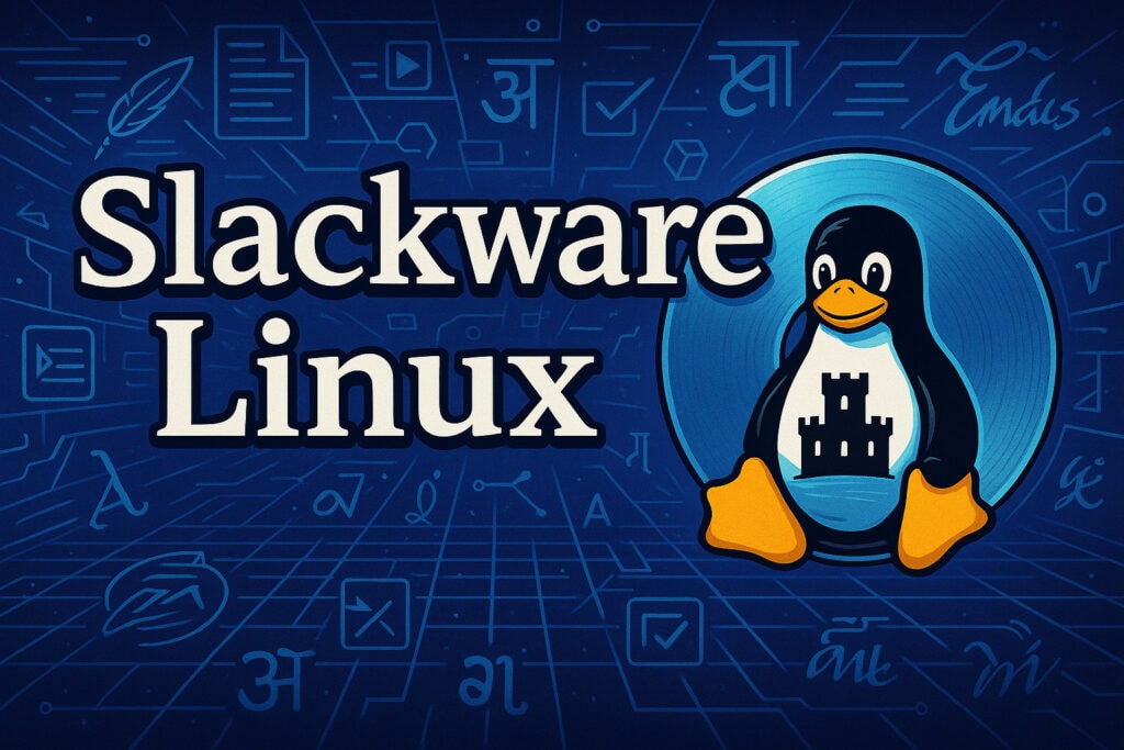 Slackware Linux, AI generated image