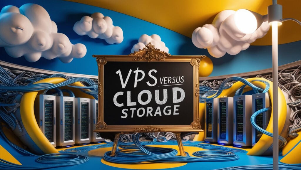 feature image for storage vps versus cloud sotrage.